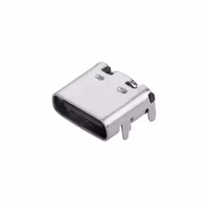 مجموعه 24 عددی کانکتور Type-C مادگی 6pin با هولدر 4 پایه