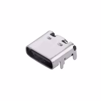 مجموعه 24 عددی کانکتور Type-C مادگی 6pin با هولدر 4 پایه