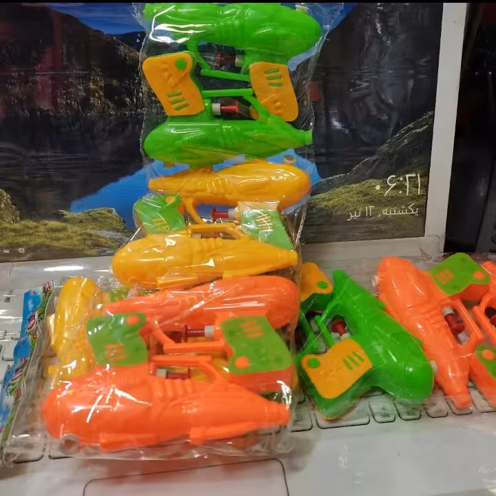 تفنگ ابپاش  6عددی کوچک