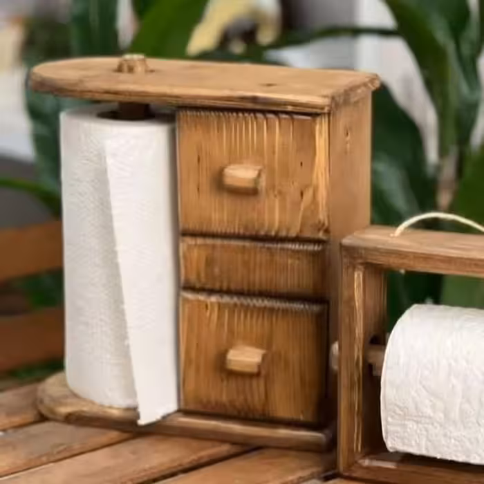 استند دستمال حوله ایی