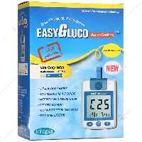دستگاه تست قند خون ایزی گلوکو با 50 عدد سوزن و گارانتی مادام العمر EasyGluco