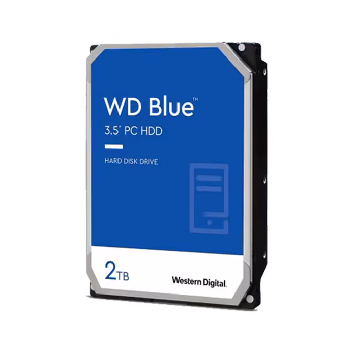 مشخصات، قیمت و خرید هارد اینترنال وسترن دیجیتال با ظرفیت 2 ترابایت به مدل WD Blue 2TB