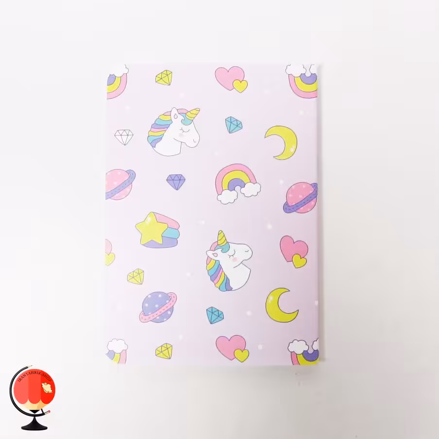 دفترچه یادداشت پاسپورتی سویل طرح اسب تک شاخ