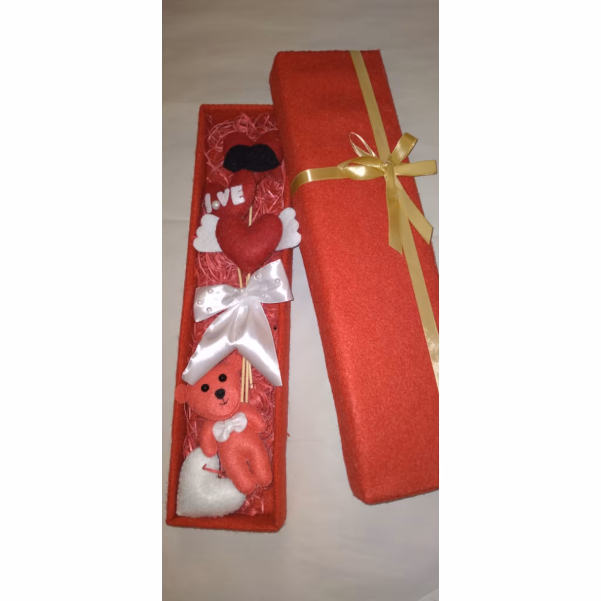 جعبه کادویی نمدی مدل همه چی تمام