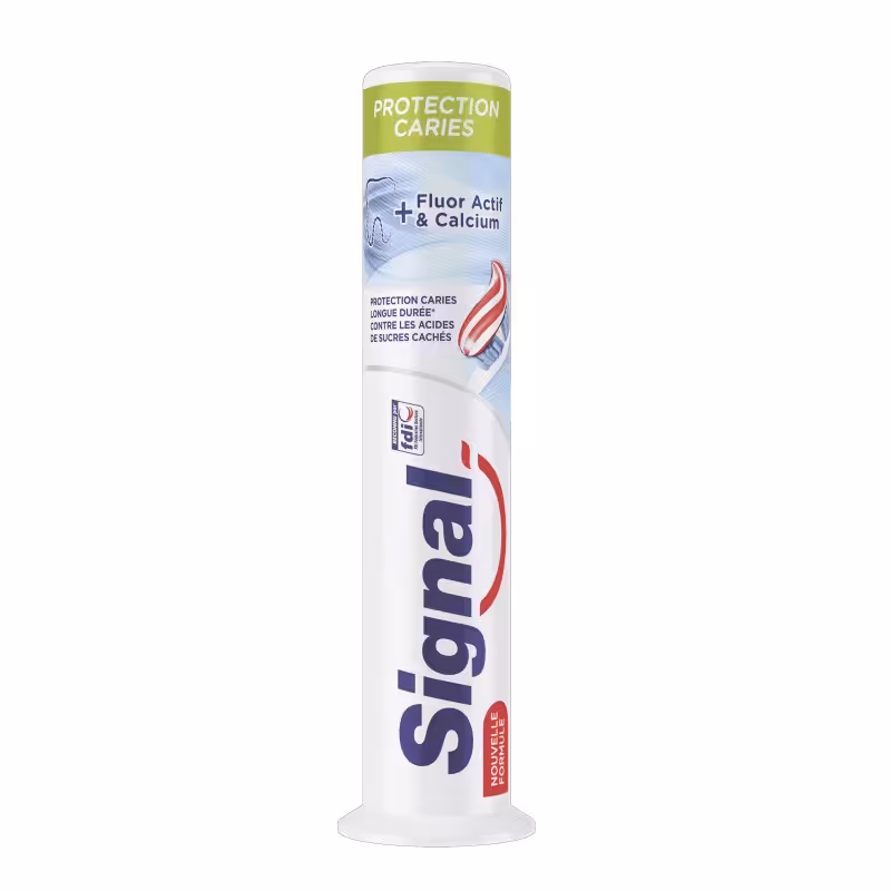 خمیر دندان پمپی مدل Protection Caries سیگنال 100 میل