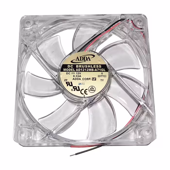 فن کیس شیشه ای 120 میلی متری ADDA