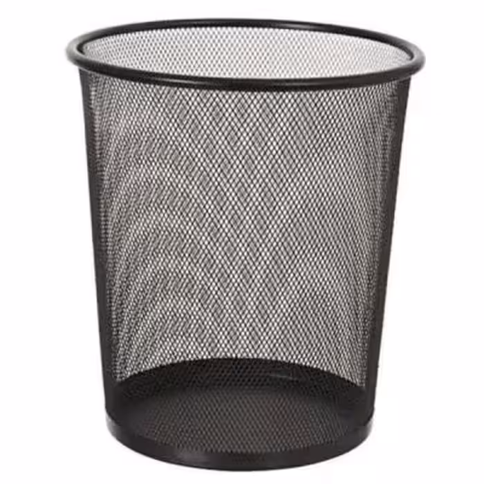 سطل زباله فلاور مدل توری فلزی