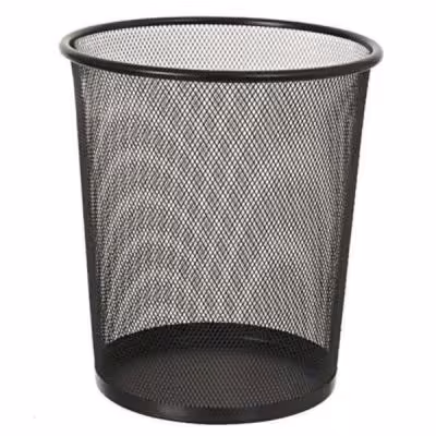سطل زباله فلاور مدل توری فلزی