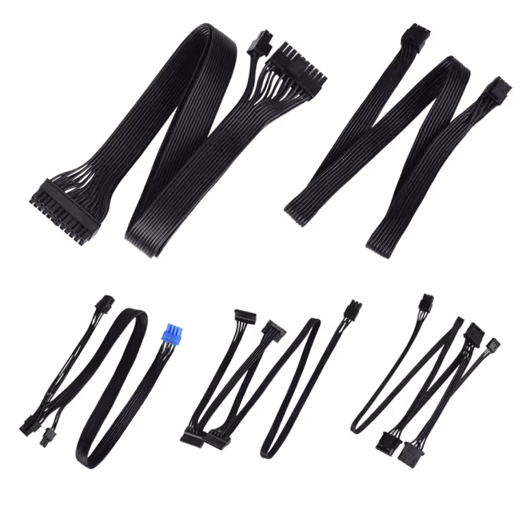 پک کامل کابل منبع تغذیه سیلوراستون مدل PP05-L