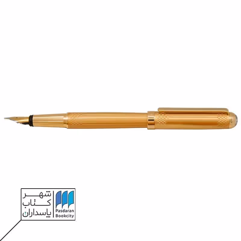 خودنویس لرد نیمه استیل گیره زرد diplomat