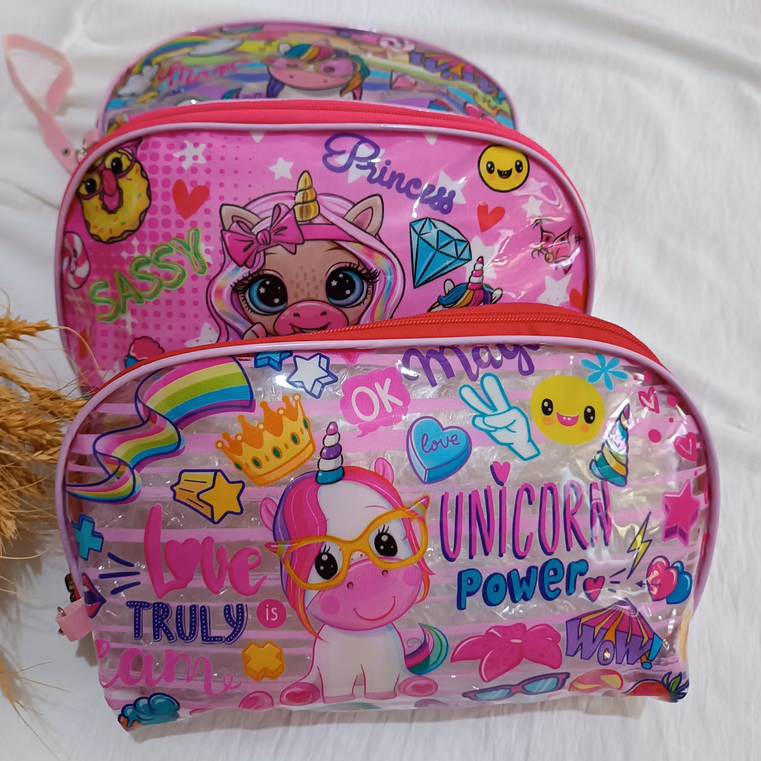 جامدادی یا لوازم آرایشی طرح کارتونی ابعاد بزرگ 