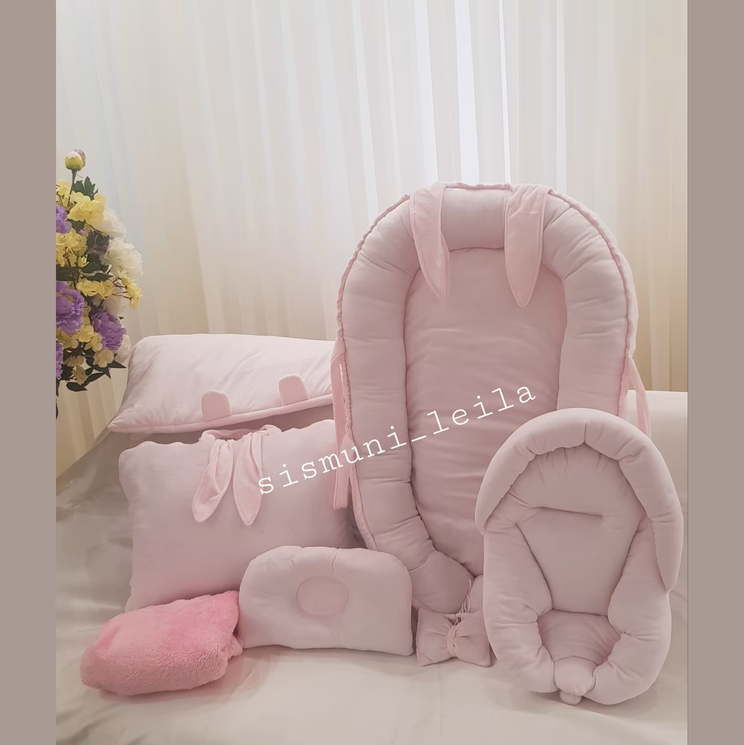 تشک گارد دار دو رو مخمل صورتی  لحاف و بالش    ست مسافرتی روانداز تدی  بالش فرم دهی سر    آغوشی سوئیسی(پس کرایه)