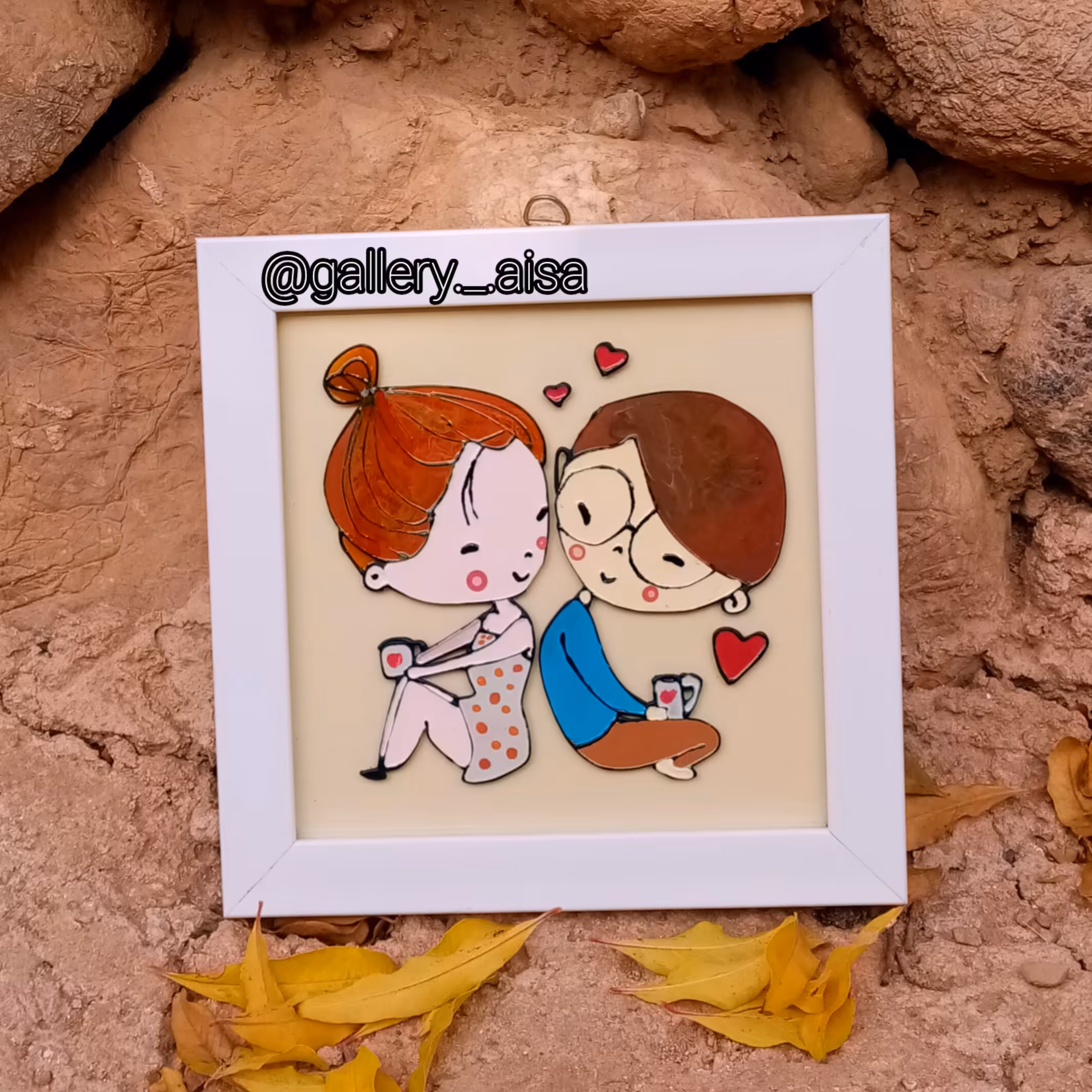 تابلو عاشقانه  مناسبی 