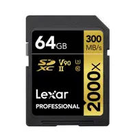 کارت حافظه لکسار مدل Lexar 64GB Professional SDHC UHS-II U3 300MB/s