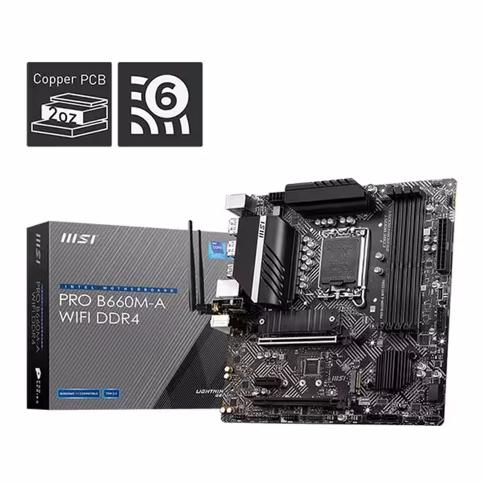 مادربرد ام اس آی مدل PRO B660M-A WIFI DDR4 - پردیس پازار