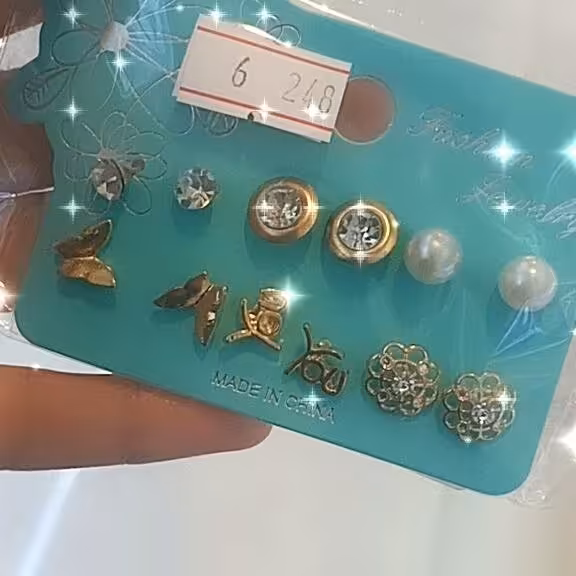 گوشواره 6 عدد
