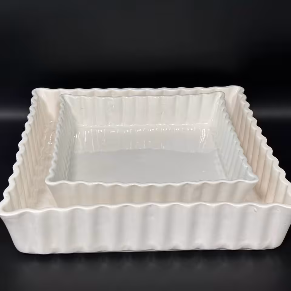 تارت مربع  بزرگ قابل استفاده در فر و مایکرو ویو