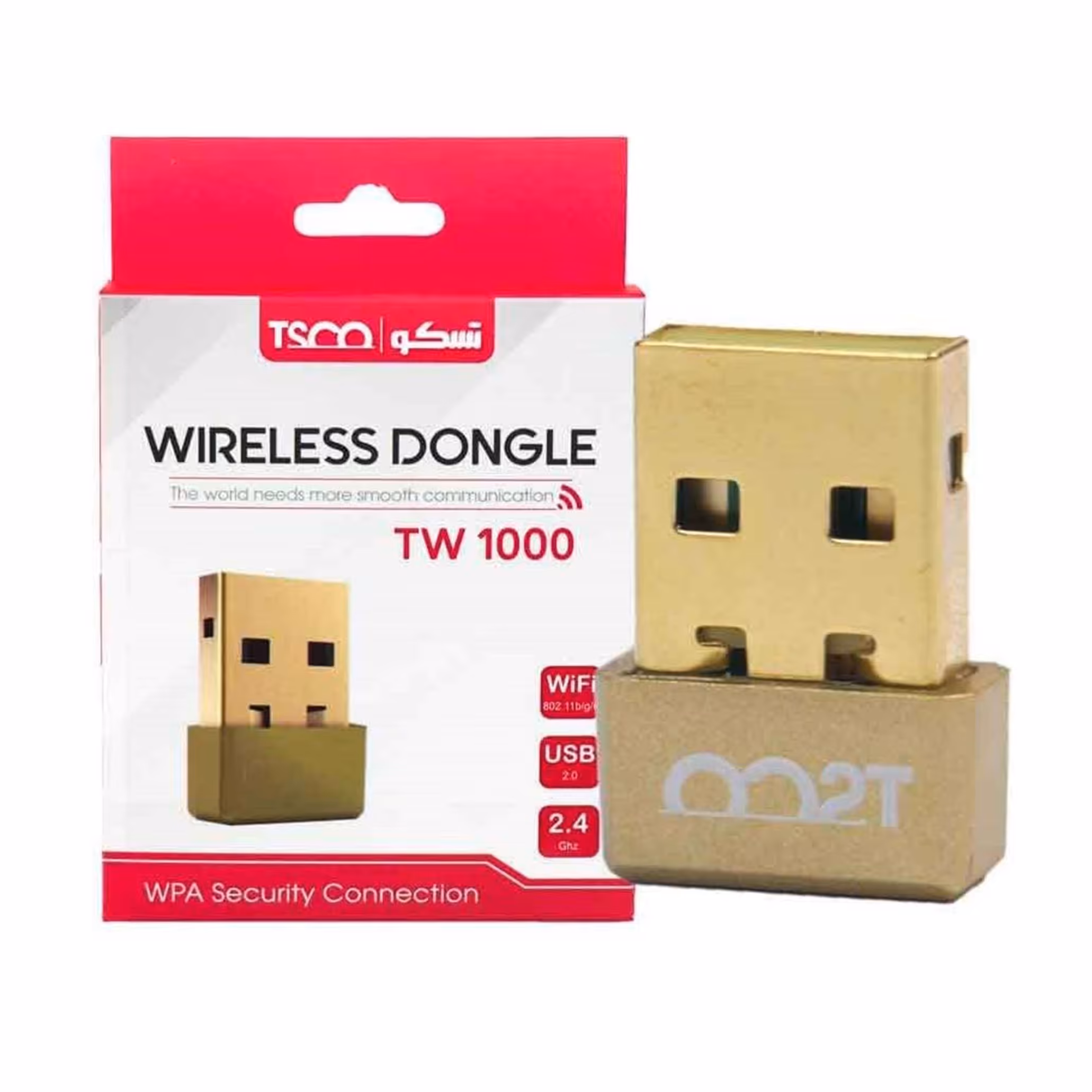 کارت شبکه تسکو TW1000 ( دانگل وای فای )