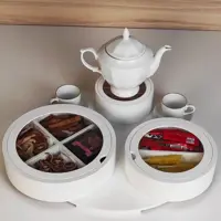 جعبه تیبگ وارمردار چوبی دکورستیک مدل گرداب پس کرایه