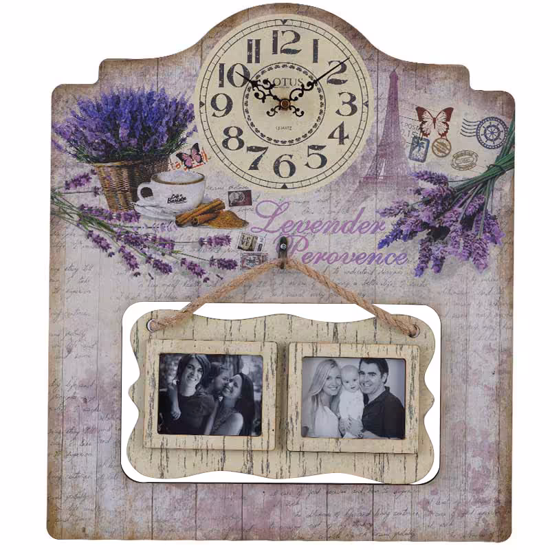 ساعت دیواری لوتوس مدل W-7005