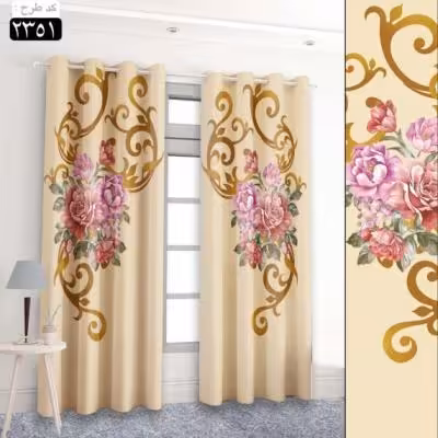 پرده تصویری طرح دل آرا