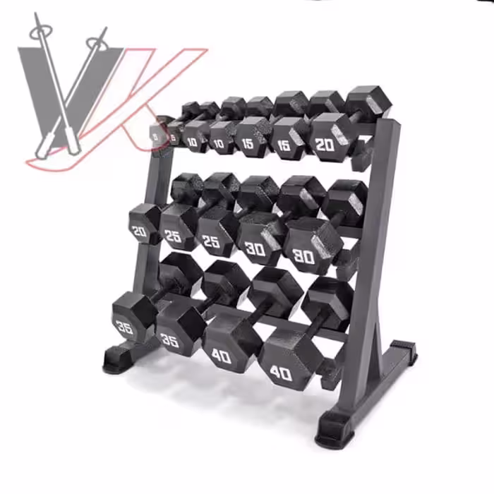 رک دمبل 3 طبقه خانگی Dumbbell rack کد1304199