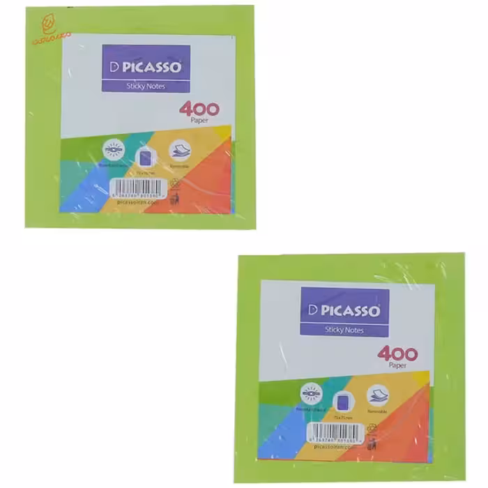 قیمت و خرید پست ایت (استیک نوت) 75*75 رنگی پیکاسو