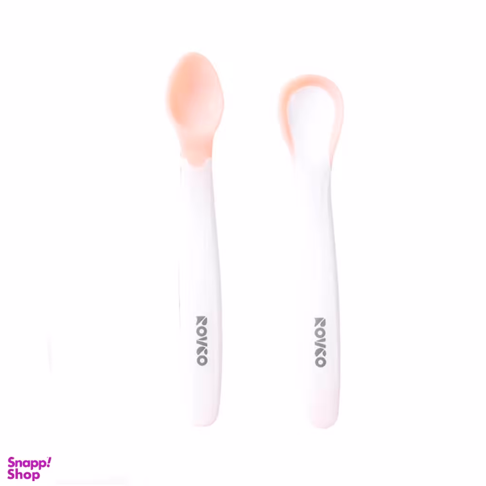 قاشق غذا خوری نوزادان رووکو (Rovco) مدل حرارتی