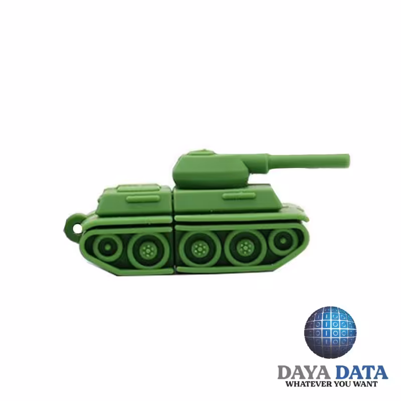 فلش مموری فانتزی دایا  دیتا  طرح  تانک T72  مدل PW1007-3 ظرفیت32GB -USB2