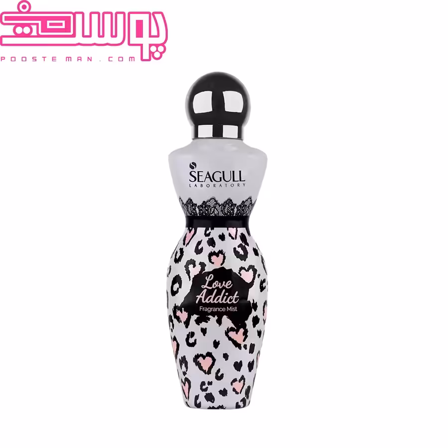 اسپری خوشبو کننده love addict طرح بدن سی گل 250 میلی لیتر