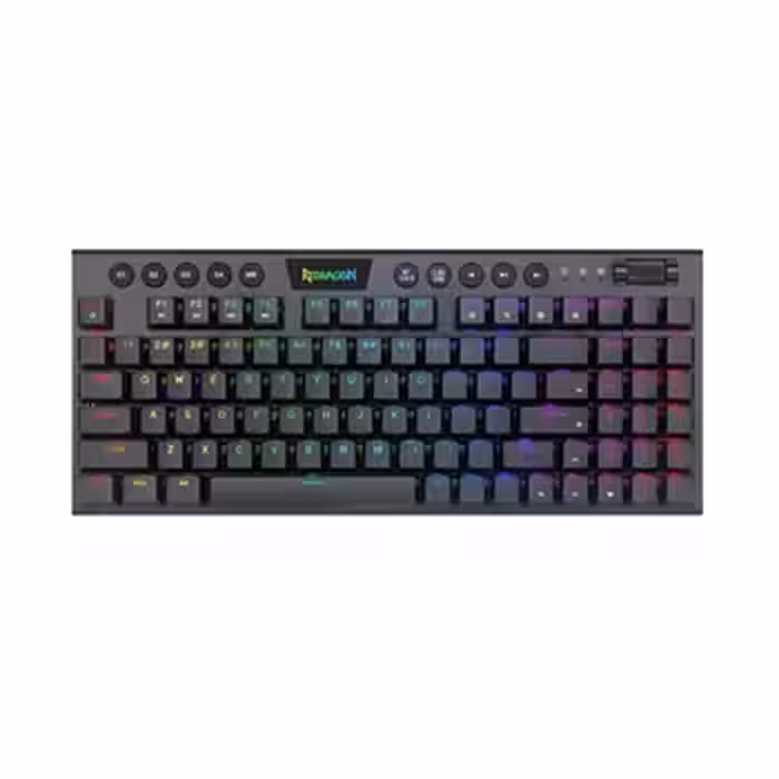 صفحه کلید باسیم/بی‌سیم ردراگون مدل YI PRO K625P-KBS • سوئیچ آبی