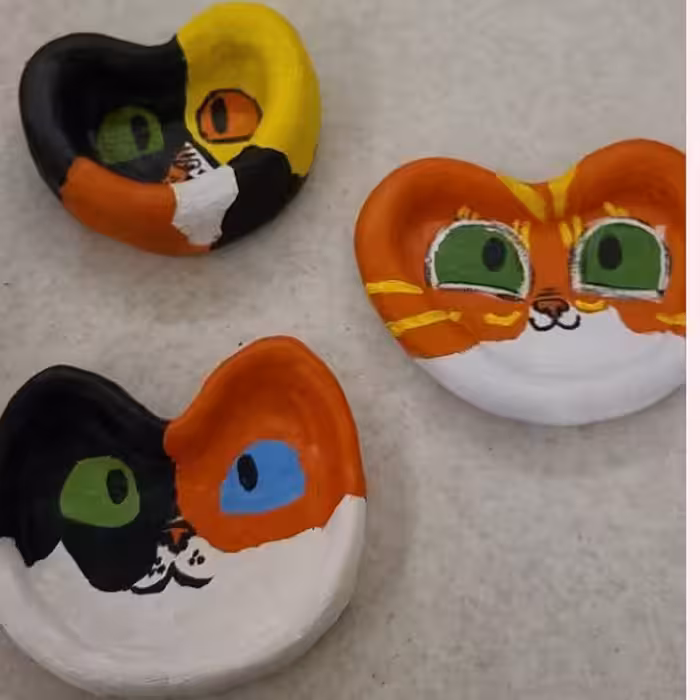 گربه های سرامیکی 