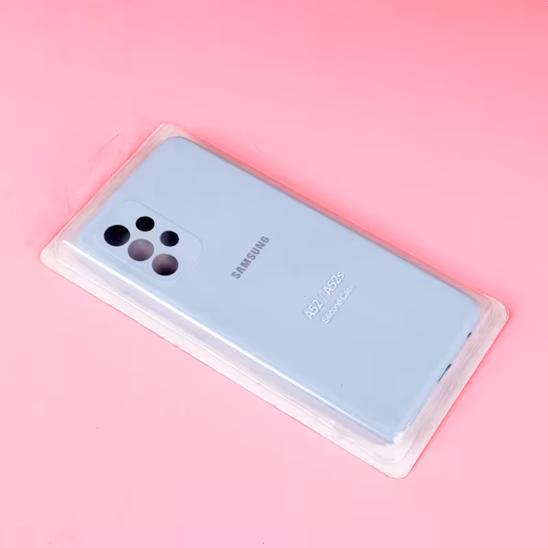 گارد سامسونگ A52 و A52s  سیلیکونی اورجینال پاکنی ویتنام رنگ آبی