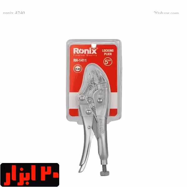 انبر قفلی 5 اینچ رونیکس سری داینامیک طرح آمریکا مدل RH-1411