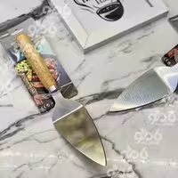 ابزار استیل چوبی مینی کارد کیک