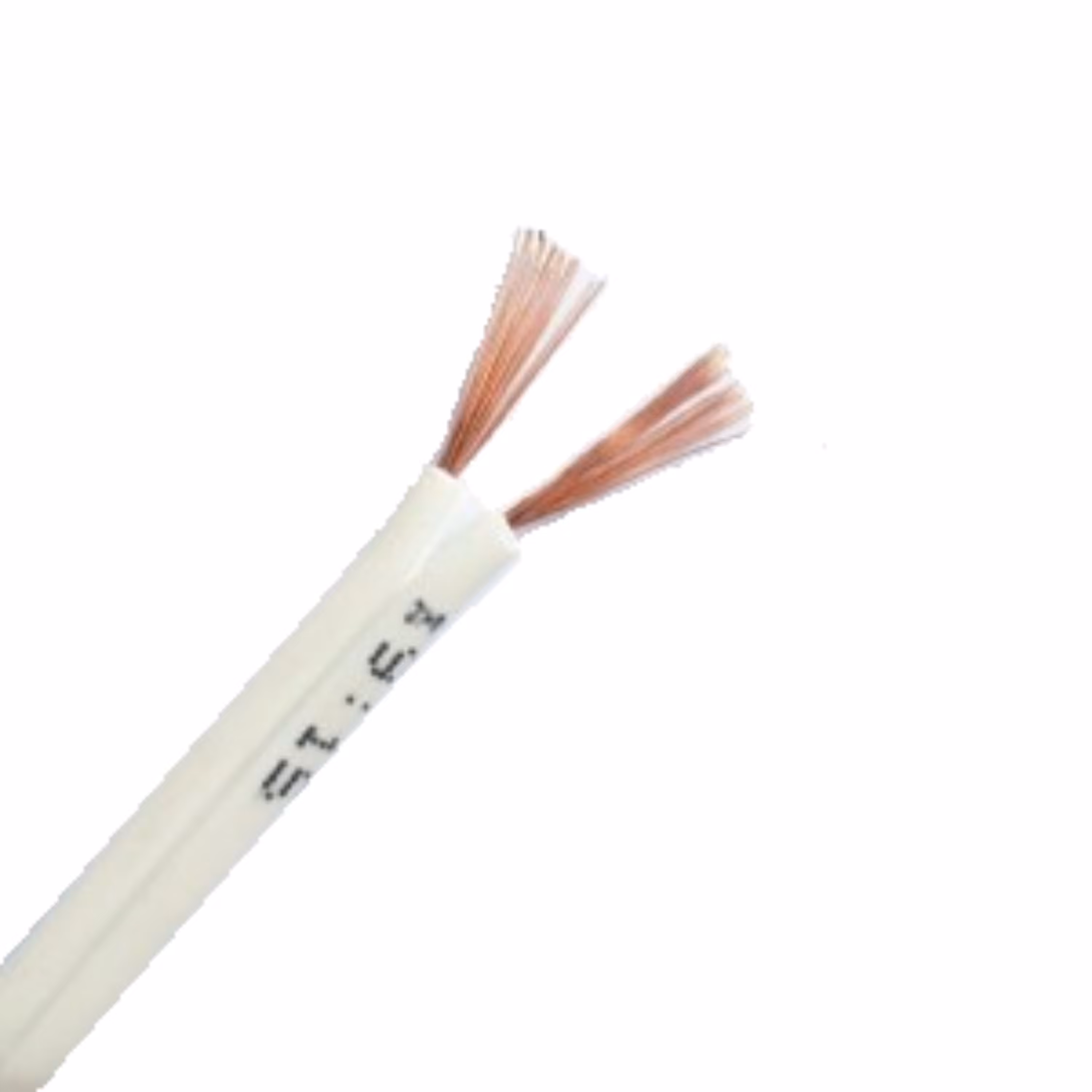 سیم نایلونی  دو رشته نیم سفید تبریز هادی ( 45 متری )