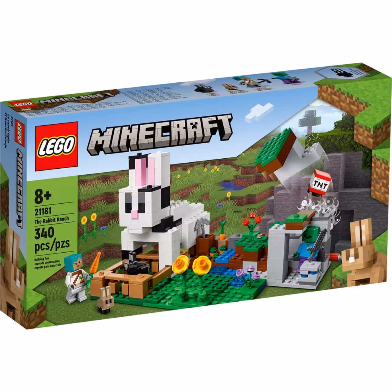 لگو سری Minecraft The Rabbit Ranch کد 21181