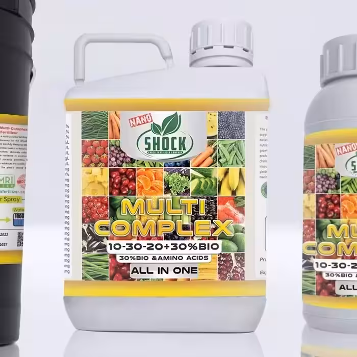 کود مولتی کمپلکس شوک اصل آمریکایی(ریزمغذی) مایع پنج لیتری (پس کرایه)