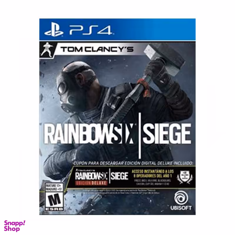 دیسک بازی Rainbow Six Siege مناسب برای پلی استیشن Deluxe Edition R ALL