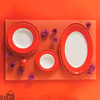 سرویس غذاخوری 6 نفره گیلاس 29 پارچه سری نئوکلاسیک چینی زرین