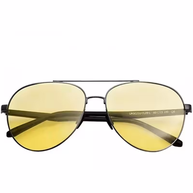 عینک پلاریزه و ضد انعکاس رانندگی شیائومی UREVO Day Night Driving Glasses Polarized Aviator Driving Glasses