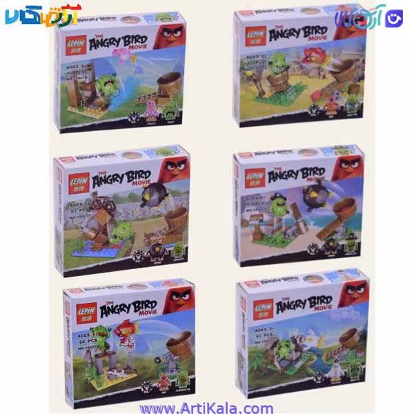 سری لگو انگری بردز مدل Lepin 19007
