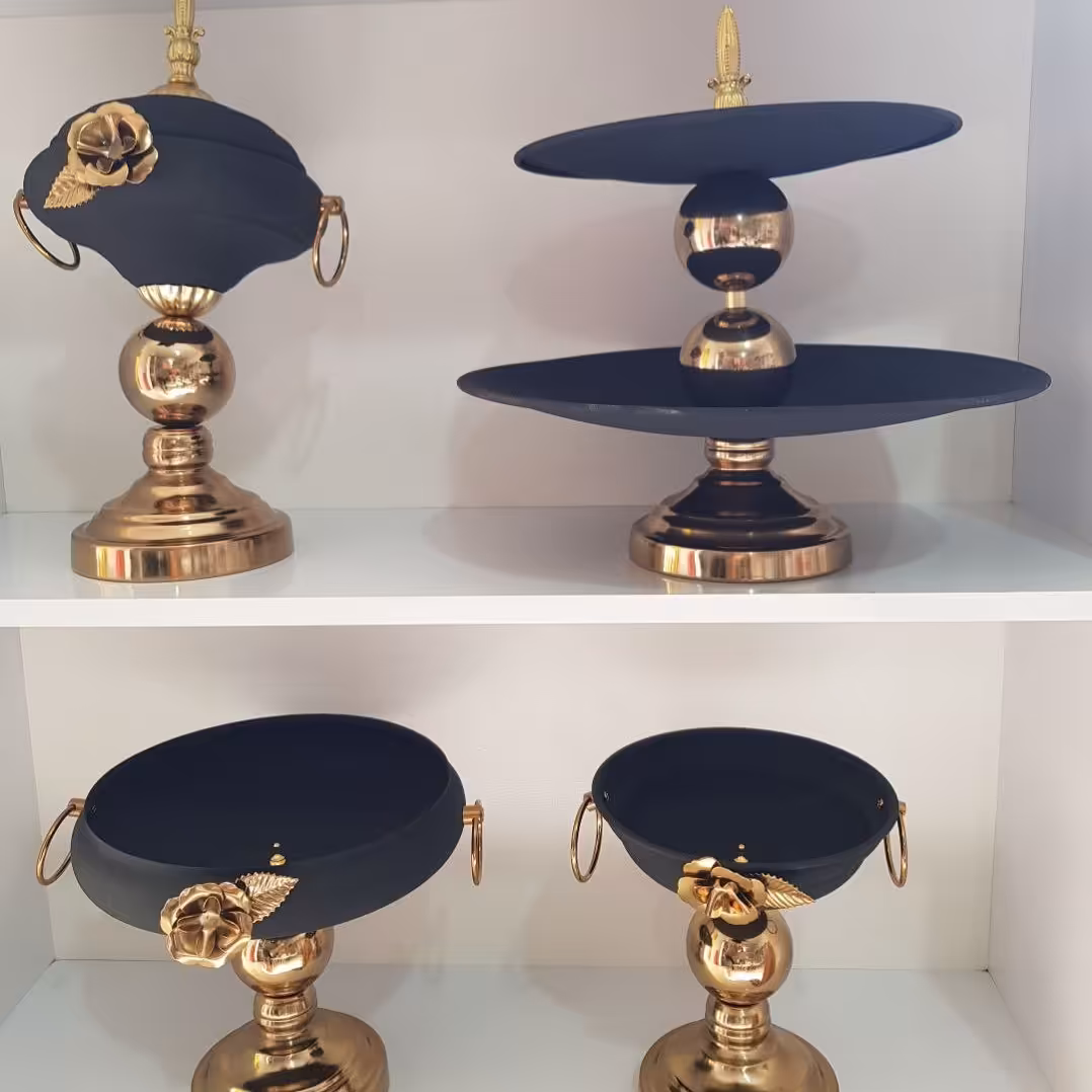 ست پذیرایی چهار تیکه،شکلات خوری،میوه خوری،شیرینی خوری،آجیل خوری