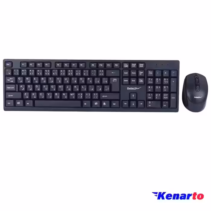 کیبورد و ماوس بی سیم دیتالایف مدل KM-W01