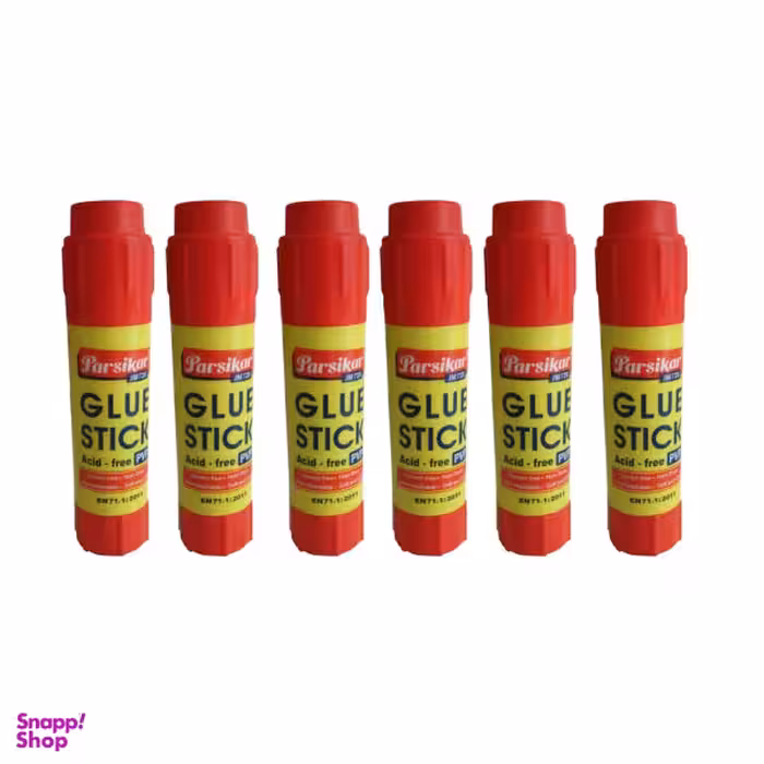 چسب ماتیکی پارسیکار مدل 728 بسته 6 عددی