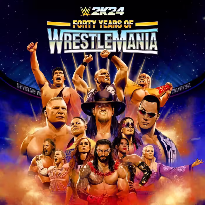 خرید بازی WWE 2K24 Forty Years of WrestleMania اکانت قانونی PS5 با بهترین قیمت