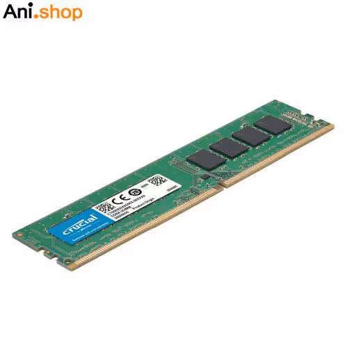رم دسکتاپ DDR4 تک کاناله 2666 مگاهرتز کروشیال ظرفیت 16 گیگابایت کد 438