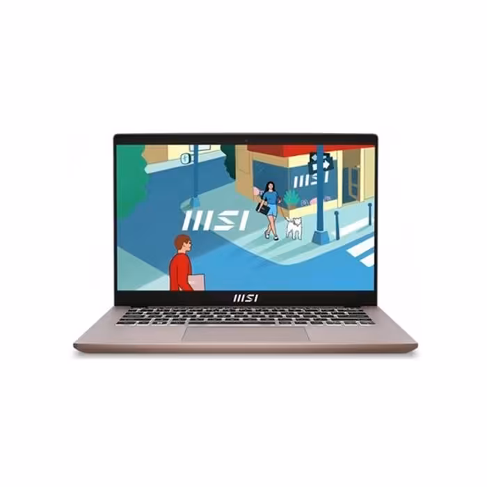 لپ تاپ ام اس آی 14 اینچی مدل MODERN 14 C13M پردازنده Core i3 1315U رم 8GB حافظه 512GB SSD گرافیک Intel FHD