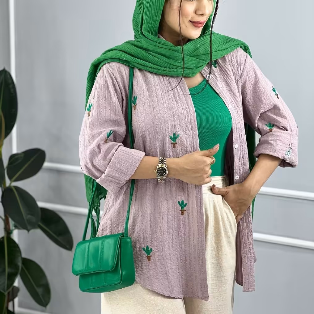 مانتو شومیزی کاکتوس