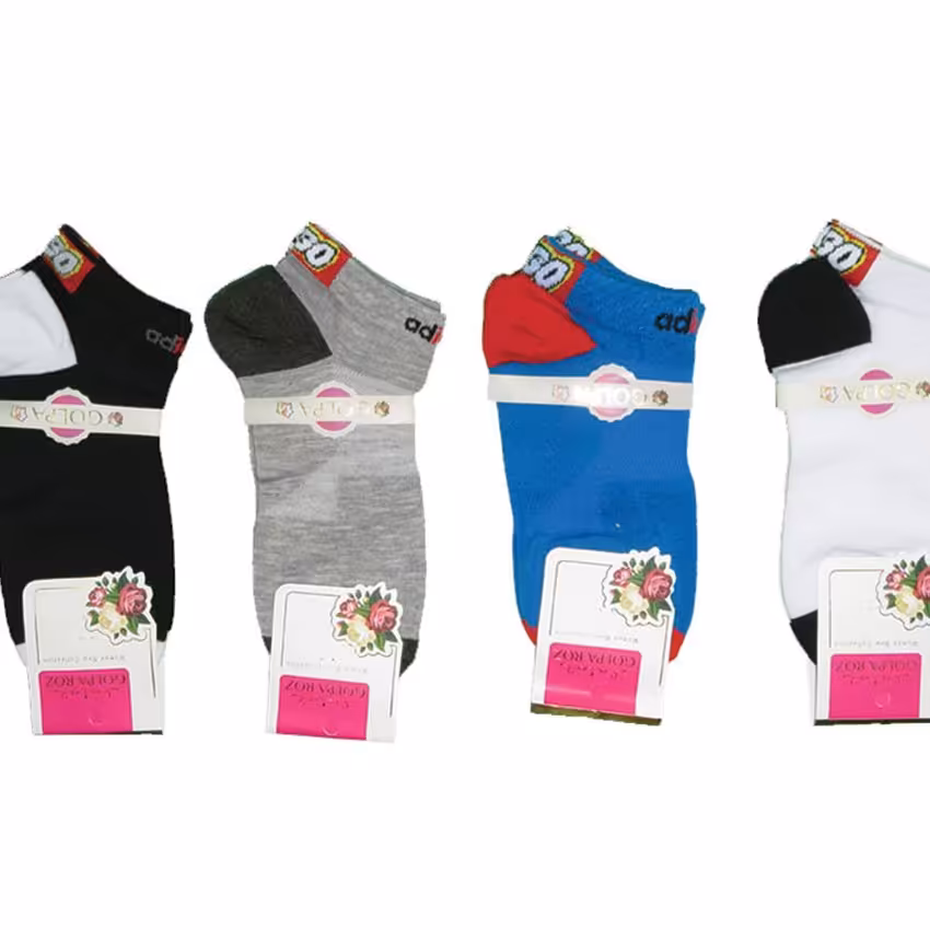 جوراب مچی اسپرت زنانه دخترانه بچگانه رنگ وطرحای مختلف دارد